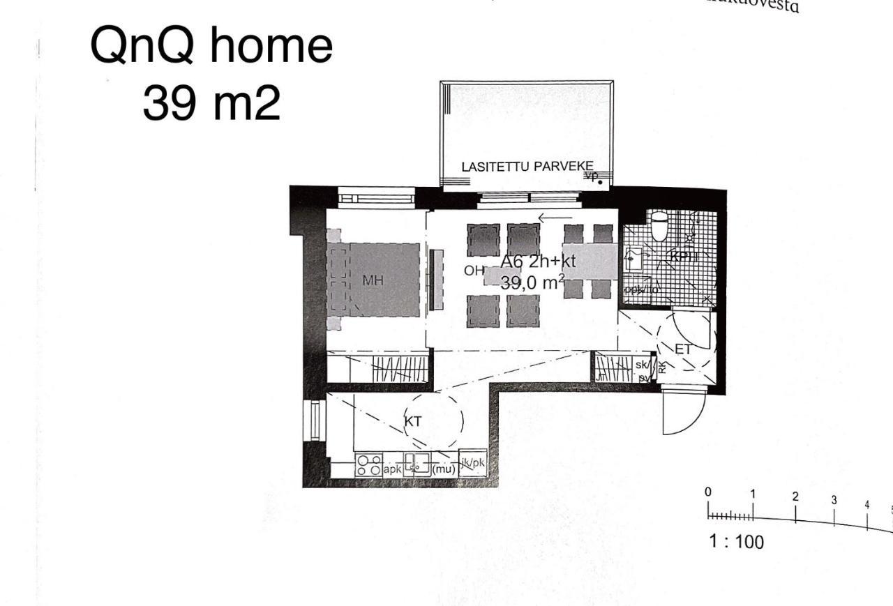 Qnq Home -Pasila Helsinki Ngoại thất bức ảnh